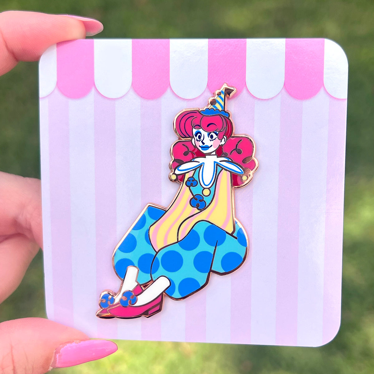 Bree the Clown: Enamel Pin