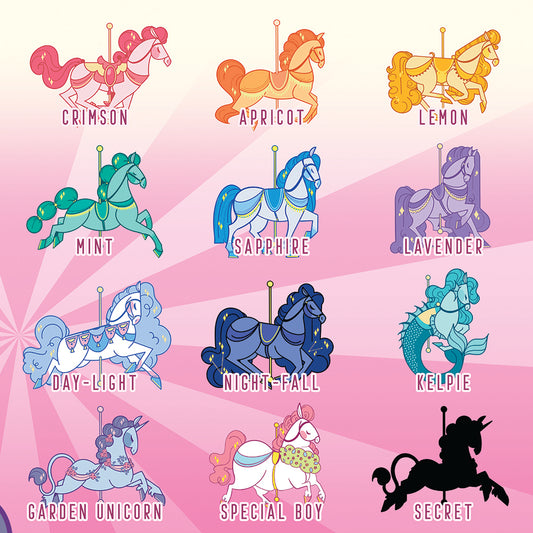 Colorful Carousel Enamel Pin Blind Box