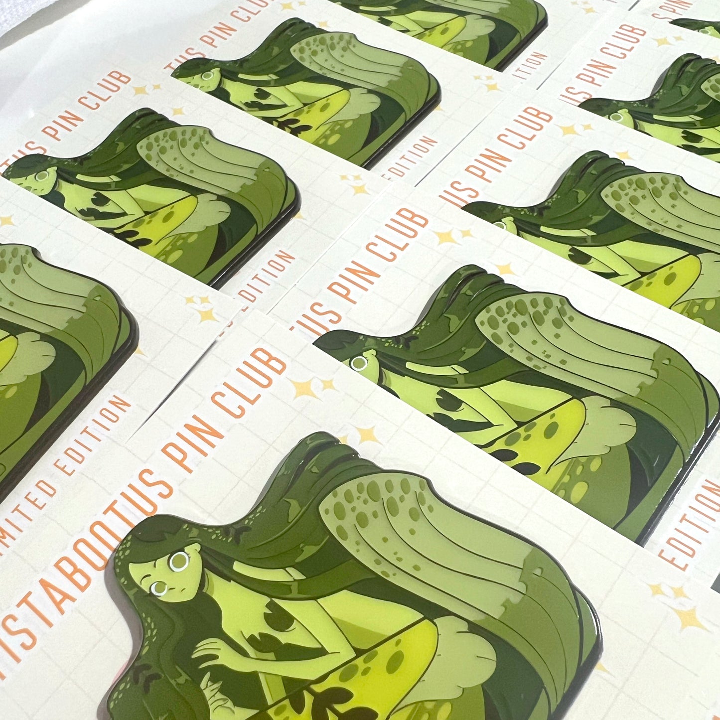 Telmatica: The Swamp Mermaid Enamel Pin