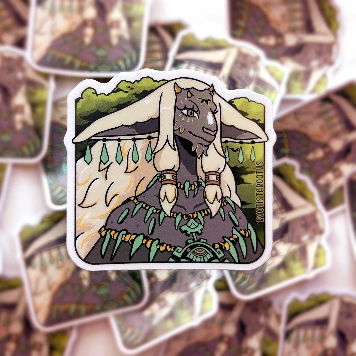 Rauru Vinyl Sticker