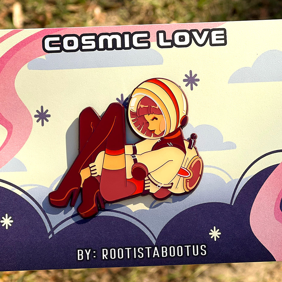 Cosmic Love: Celeste Enamel Pin