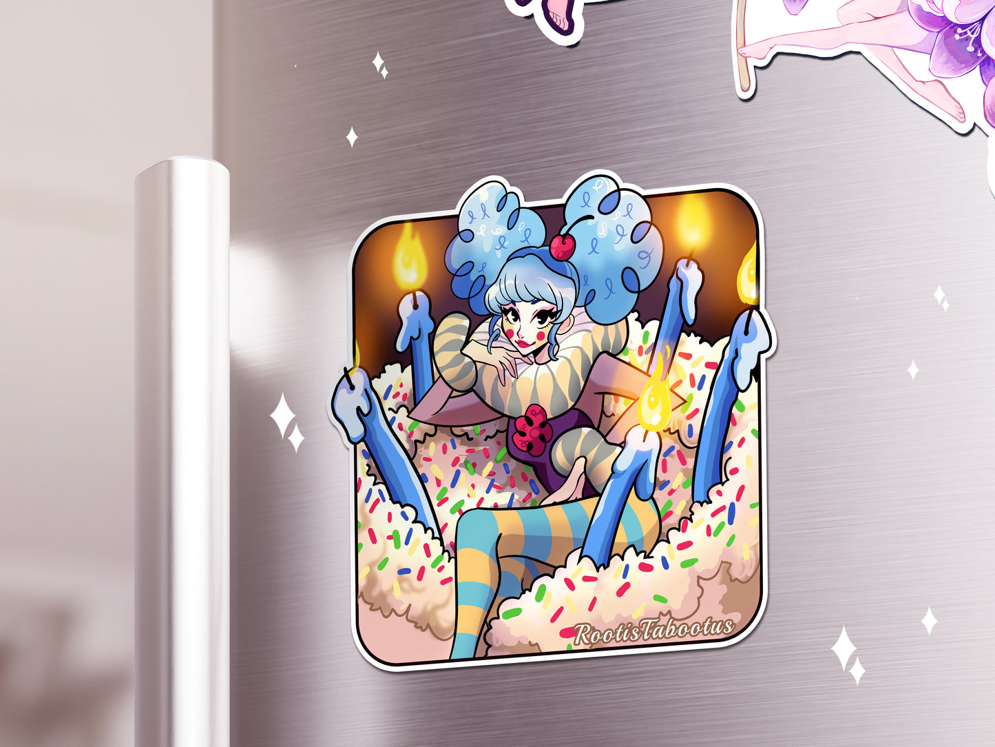 Candles the Clown: Magnet