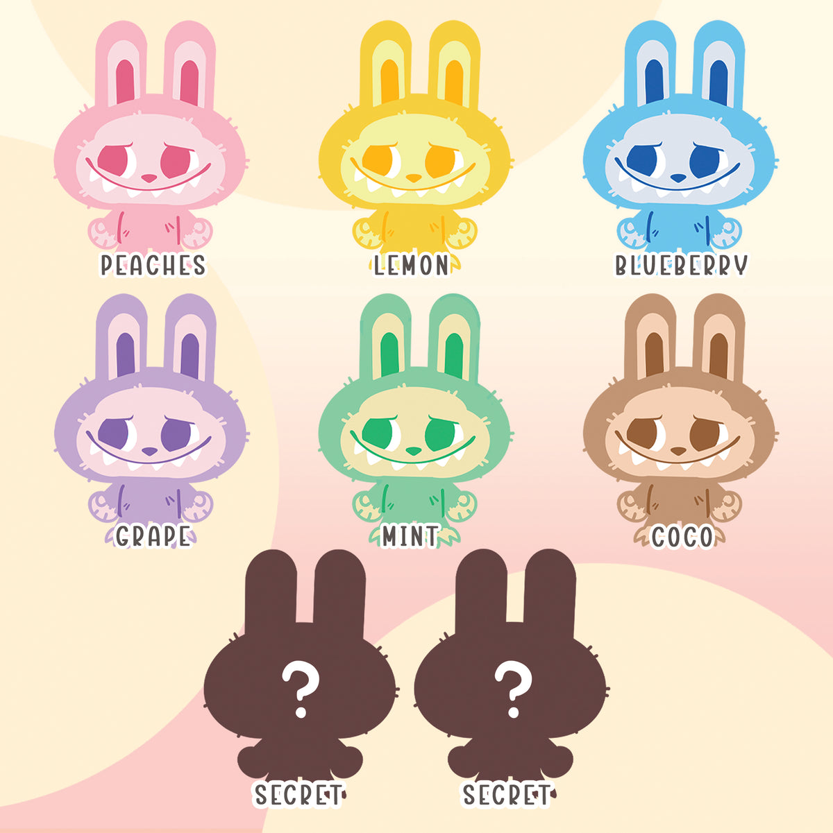 Cute Monster Enamel Pin Blind Box