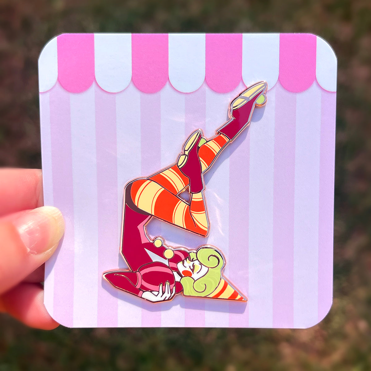 Provaa Clown Girl: Retro Variant Enamel Pin