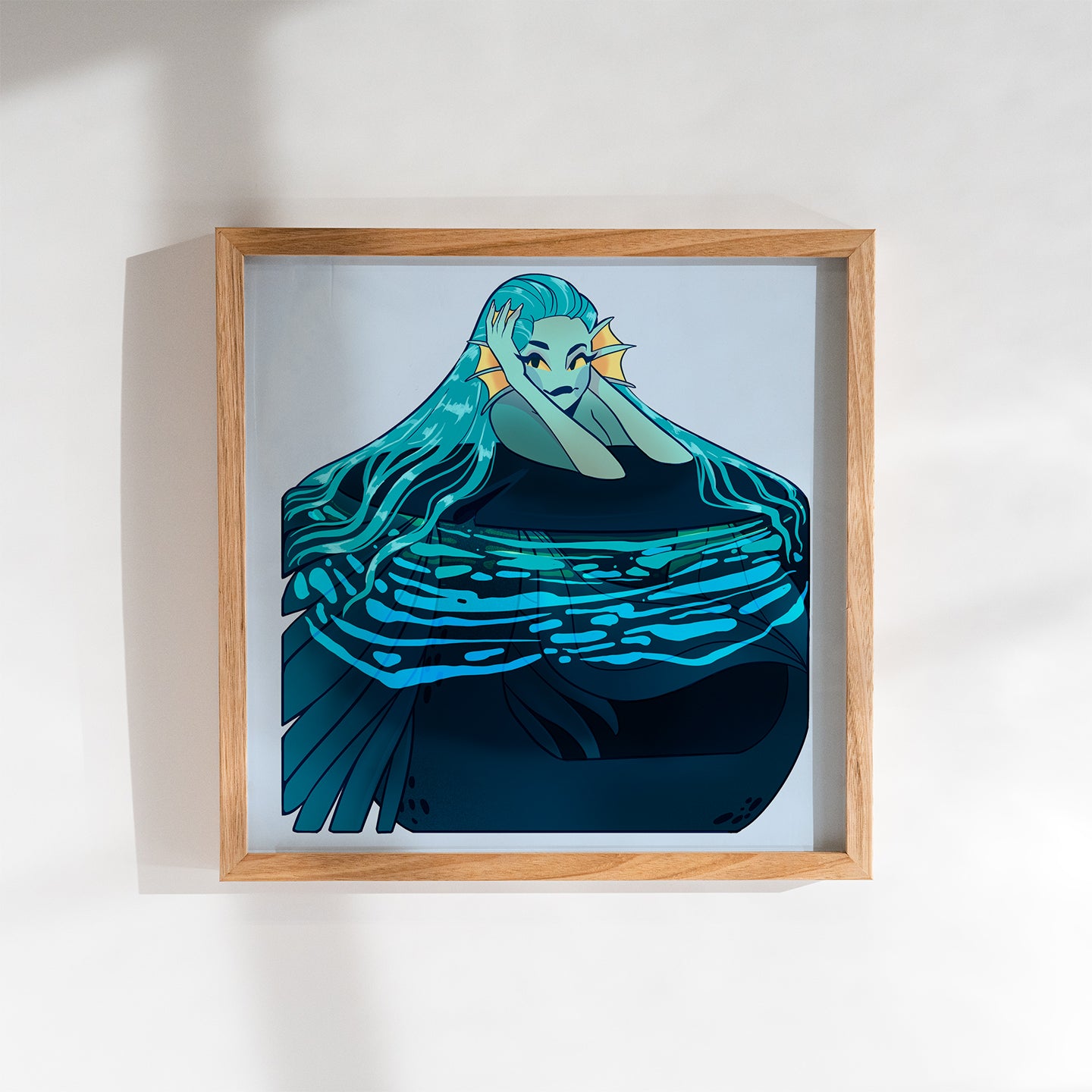 Pacifica Mermaid Medium Print