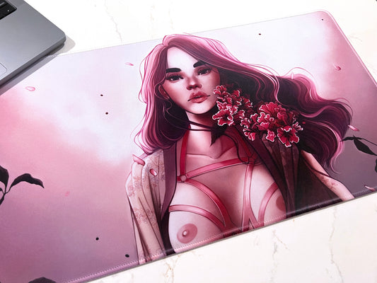 Rhododendron Desk Mat