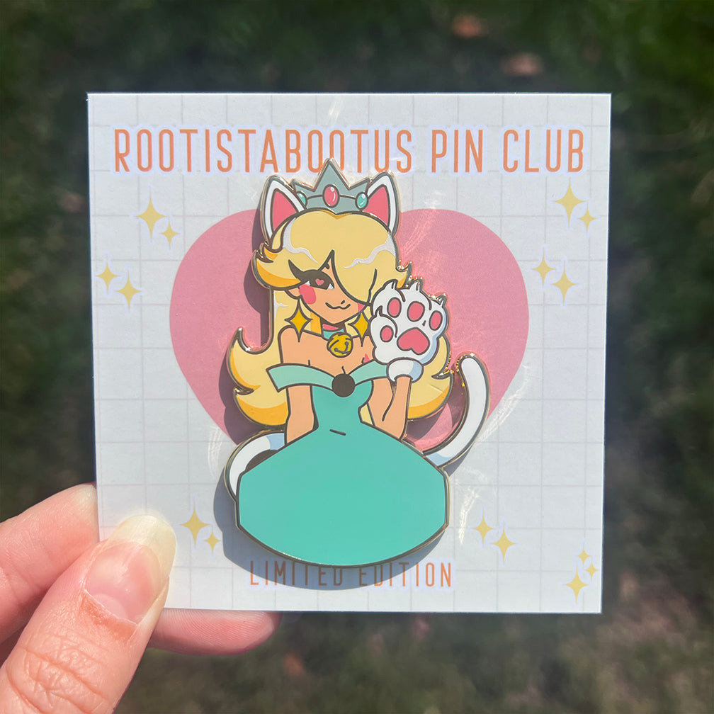 Catgirl Rosalina Enamel Pin