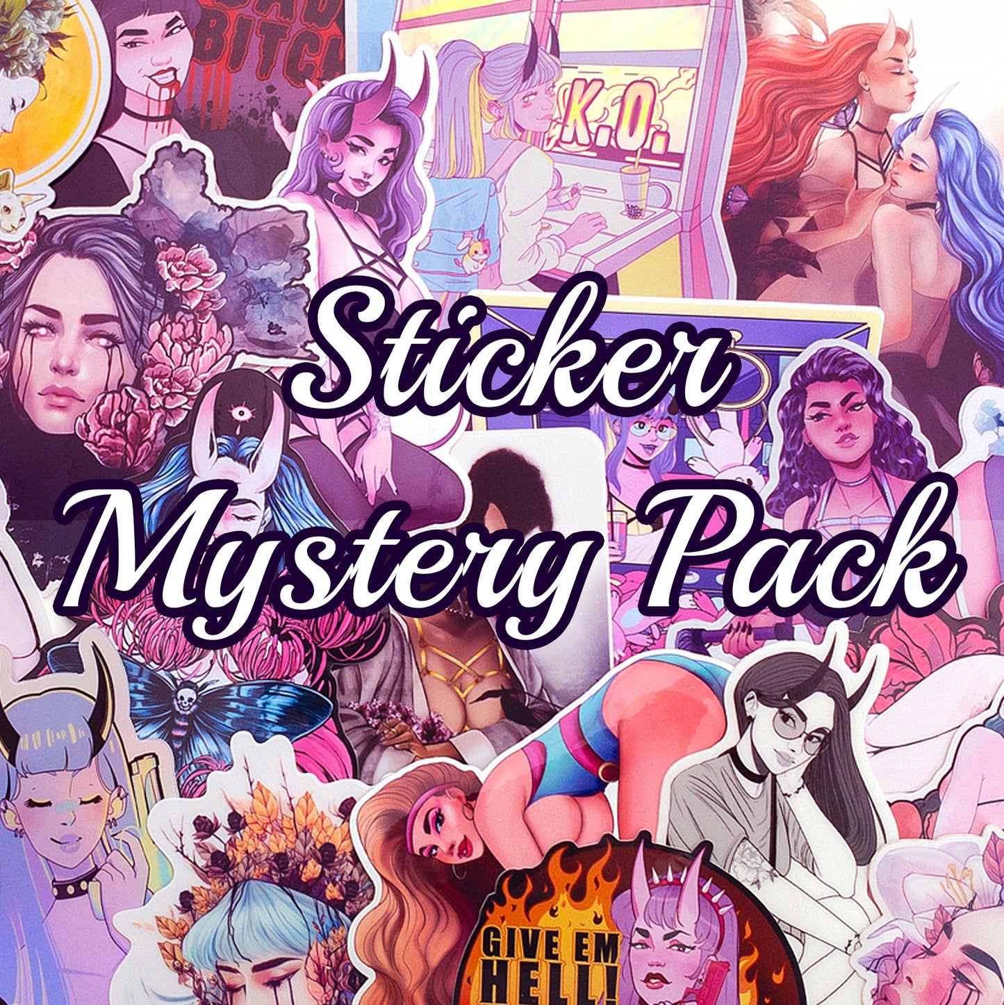 Mystery Pack of Retired Vinyl Stickers
