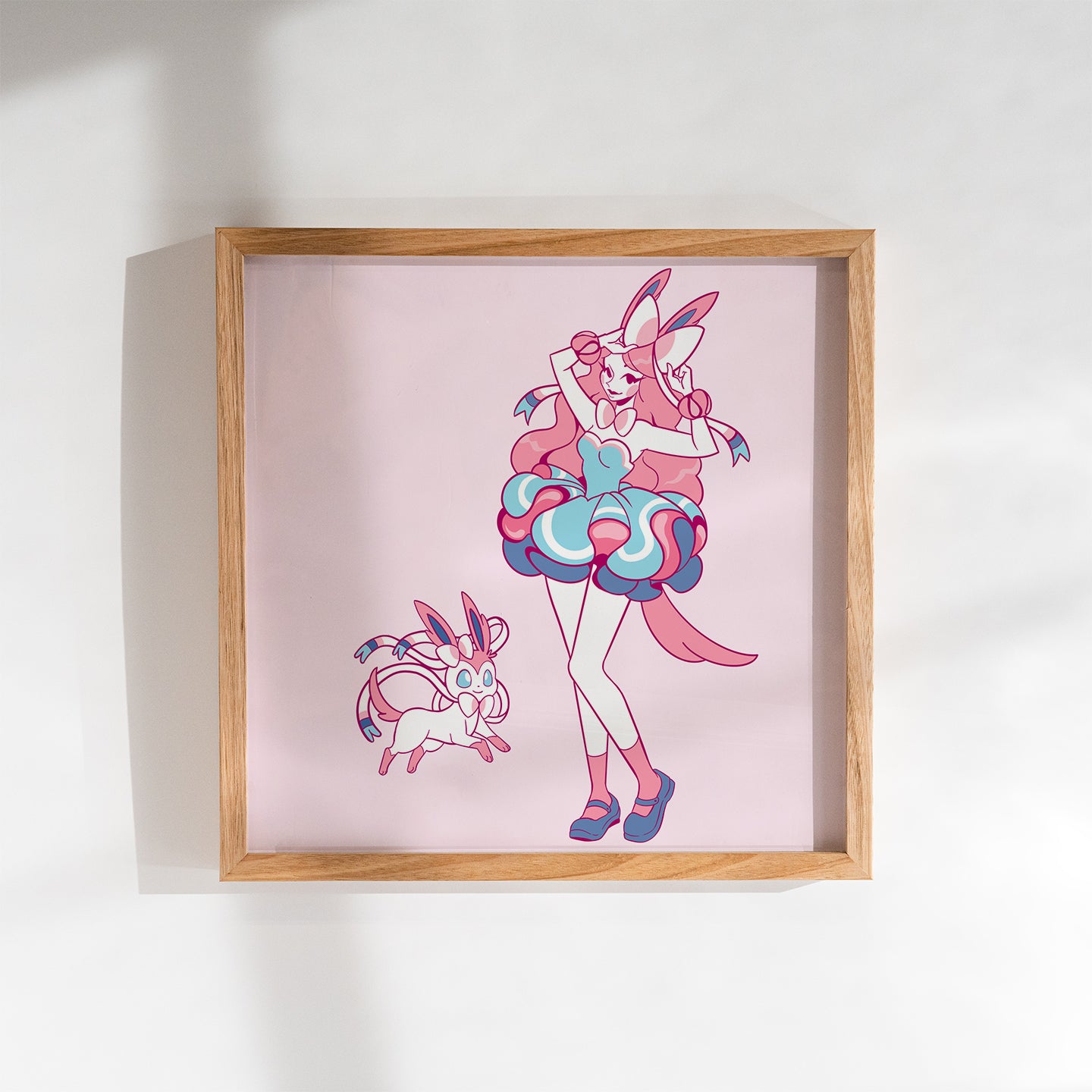 Poke'Babe: Sylveon and Sylvie Medium Print