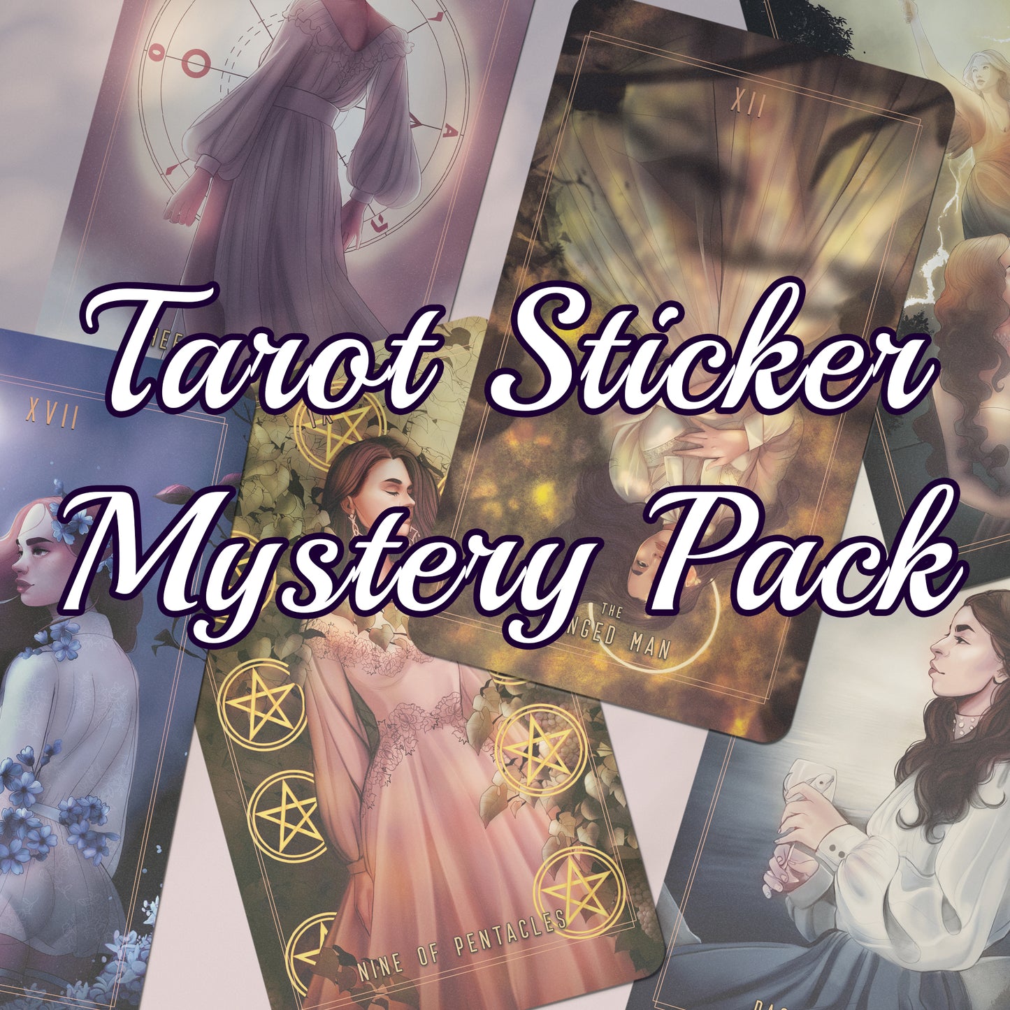 Mystery Pack of Tarot Vinyl Stickers