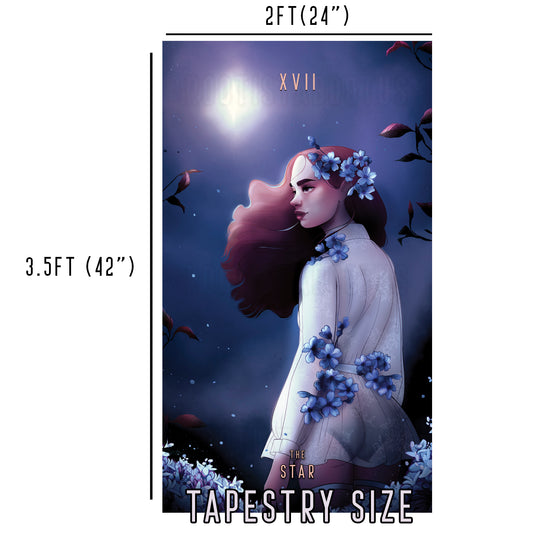 The Star - Limited Final Stock Fabric Wall Tapestry (24" x 36")