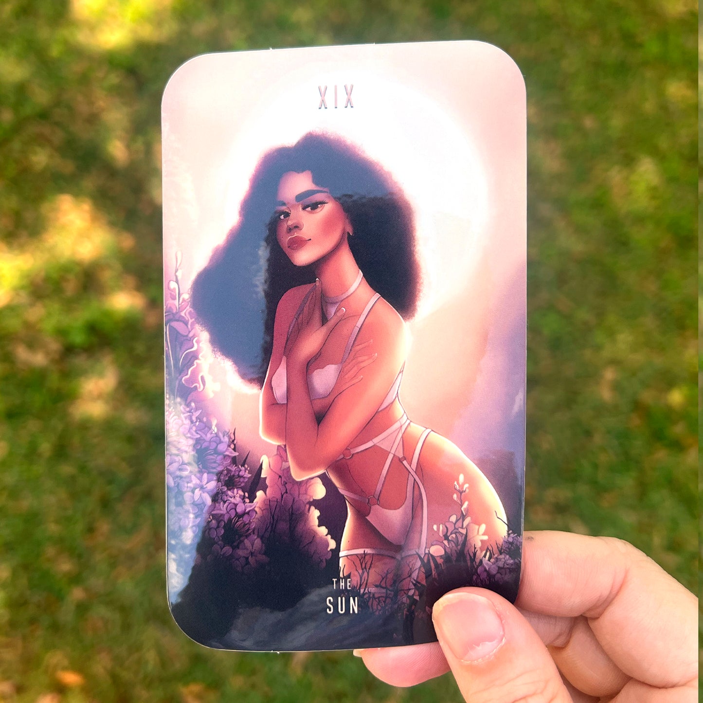 Tarot: The Sun Vinyl Sticker