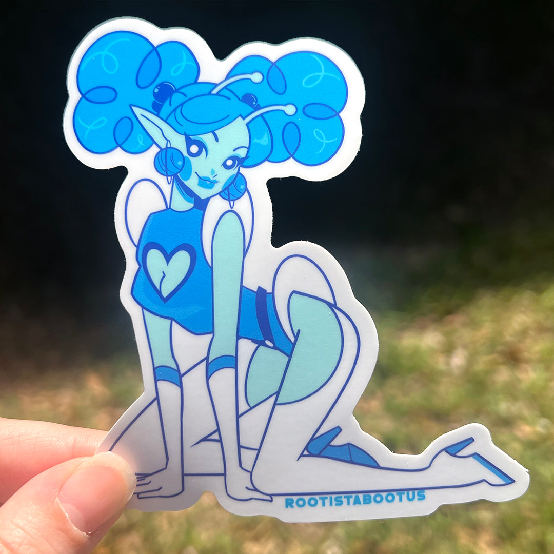 Cosmic Love: Uranus Vinyl Sticker
