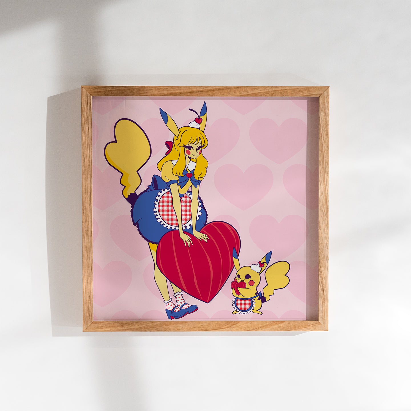 Poke'Babe: Valentine's Day Pika Medium Print