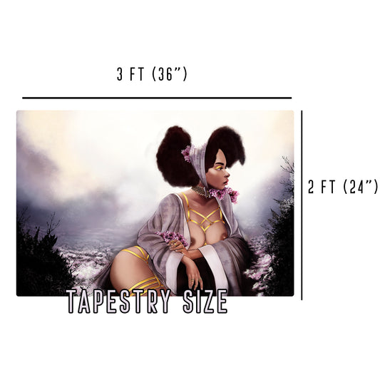 Valerian - Limited Final Stock Fabric Wall Tapestry (24" x 36")