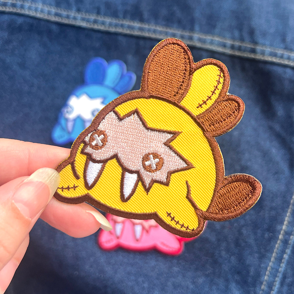 Sand Seal Plush Iron-on Patch