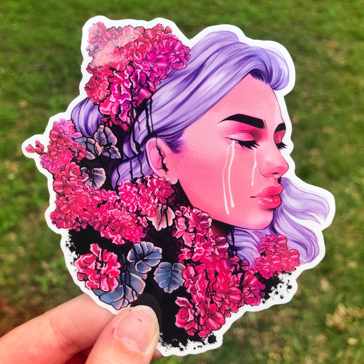 Geranium Sticker