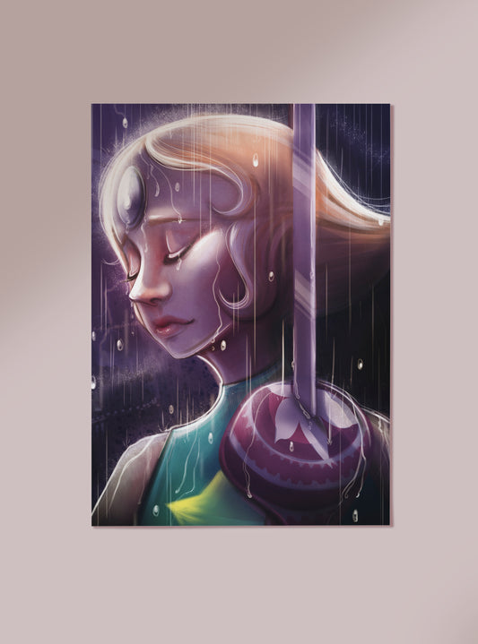 Retired Print: Pearl in the Rain