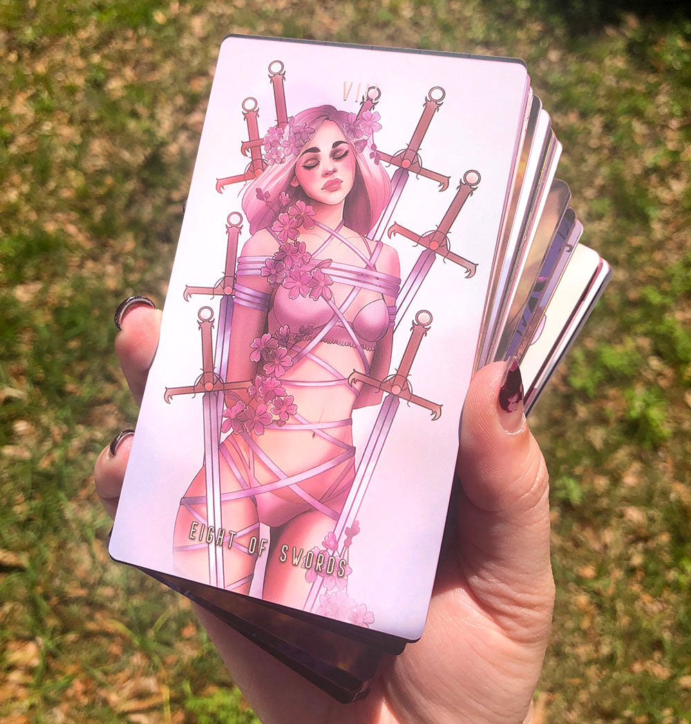 Tarot of the Lantern Path - A 78 Card Hand-Illustrated Tarot Deck