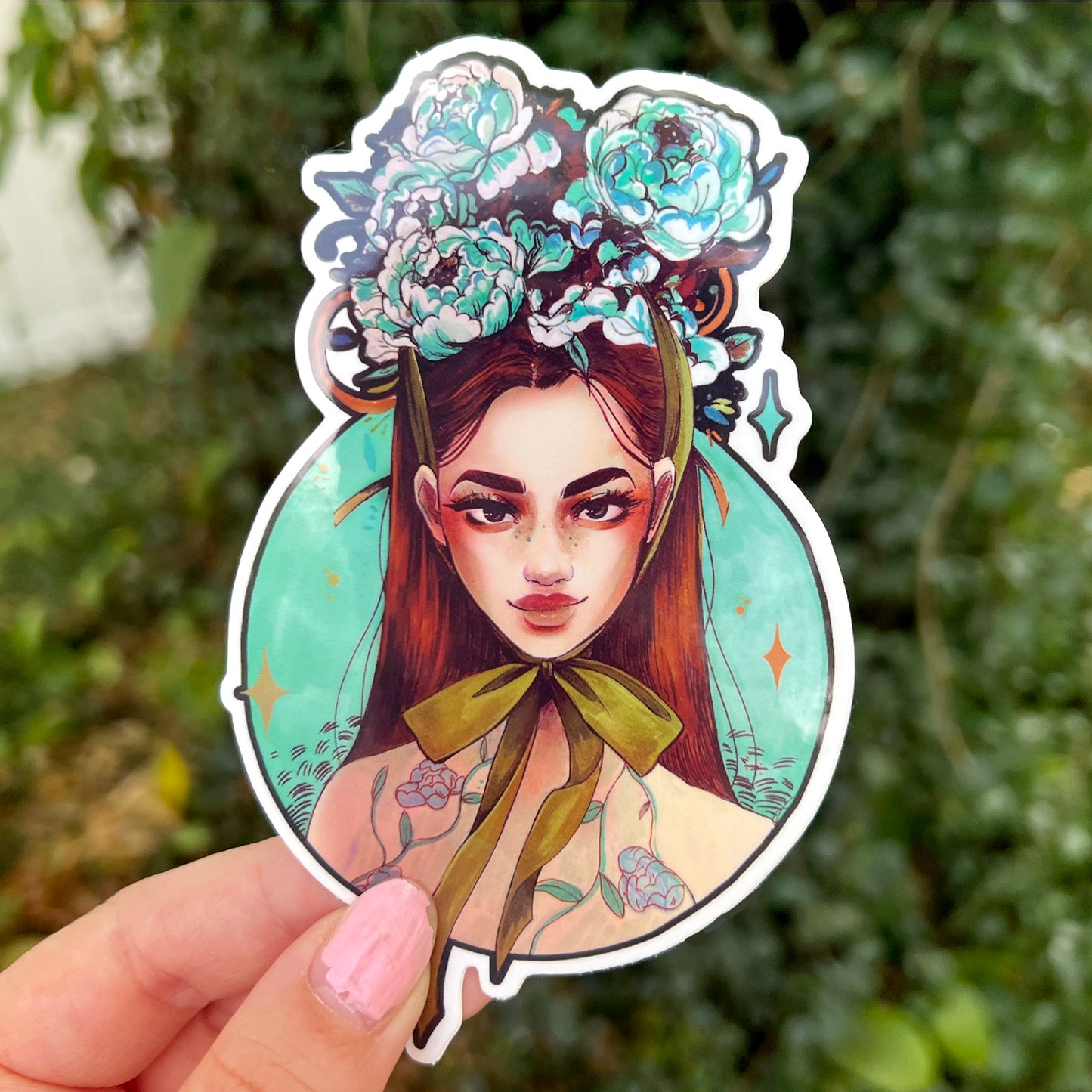 In the Garden Sticker