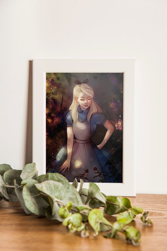 Alice in Wonderland Mini Print