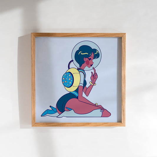 Cosmic Love: Astra Medium Print