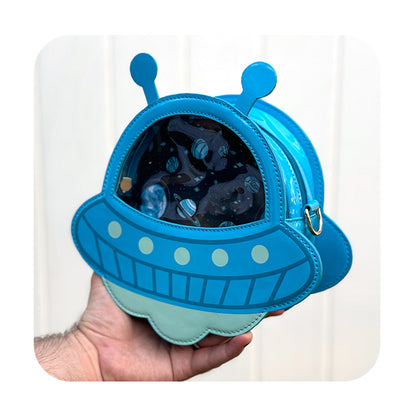 Cosmic Love UFO Ita Bag - Baby Blue