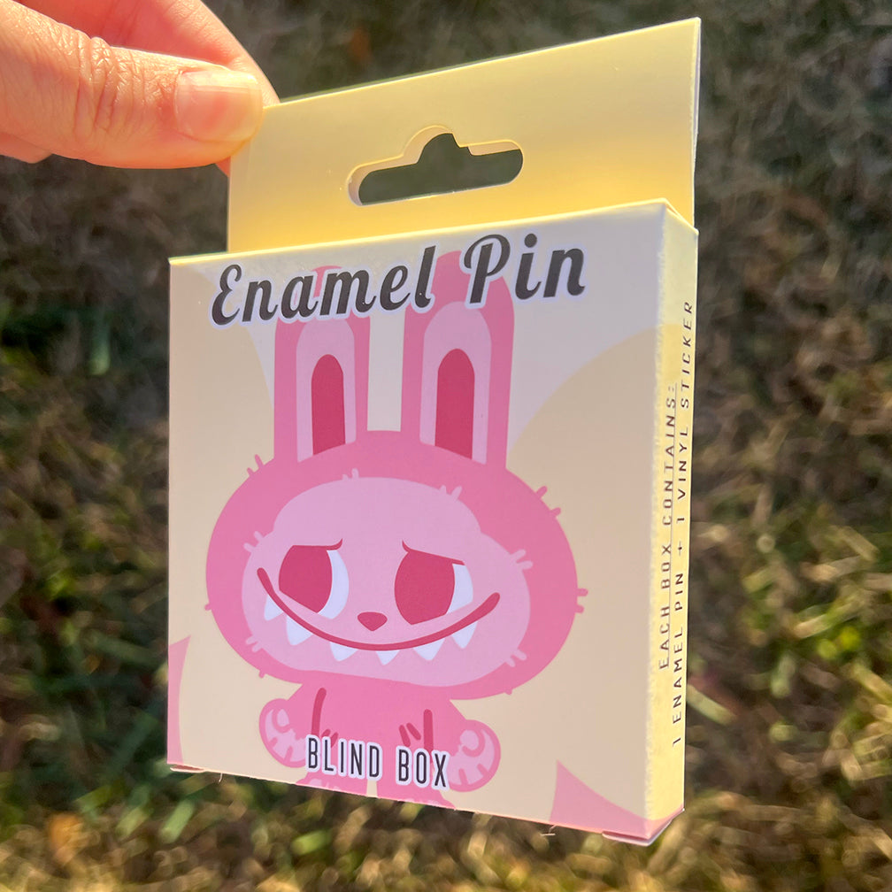 Cute Monster Enamel Pin Blind Box