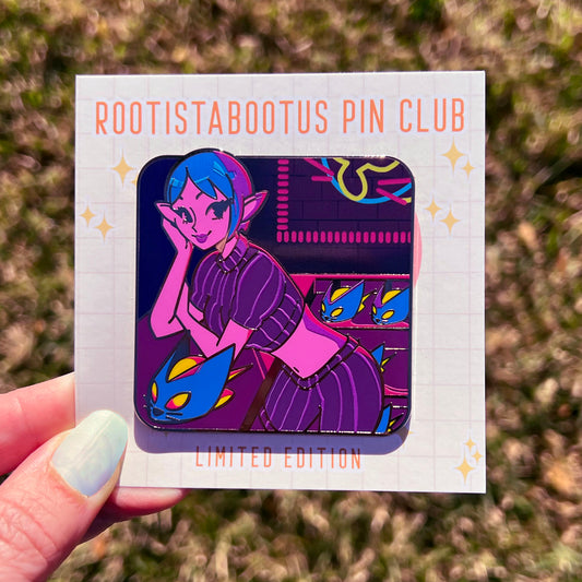 Bombchu Alley Girl Enamel Pin