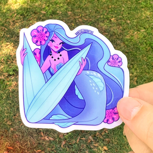 Botanica: The Floral Mermaid Vinyl Sticker