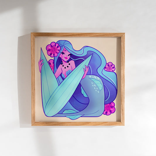 Botanica Mermaid Medium Print