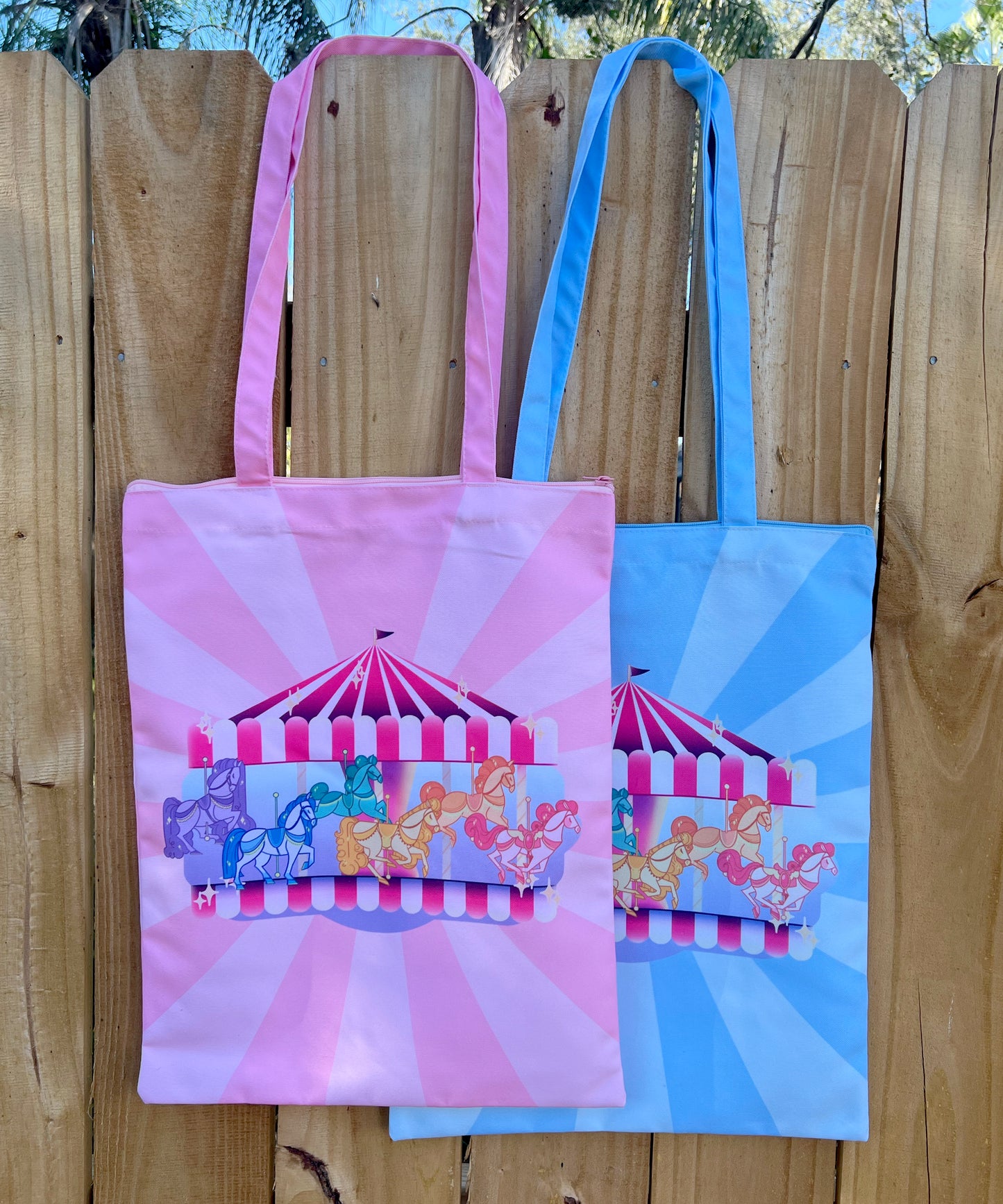 Carousel Tote Bag