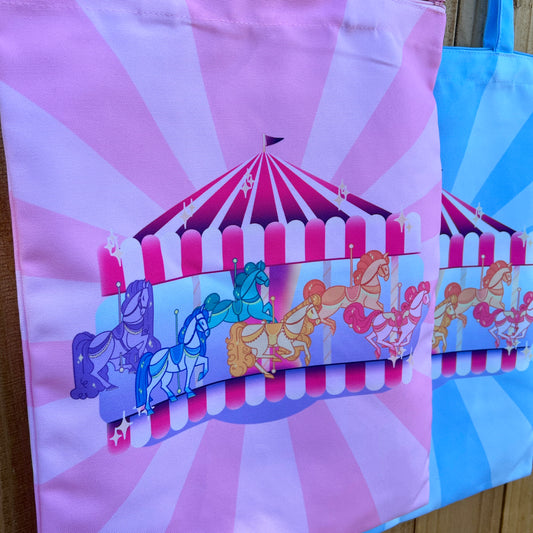 Carousel Tote Bag