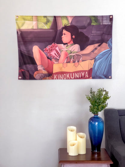 Chihiro - Limited Final Stock Fabric Wall Tapestry (24" x 36")