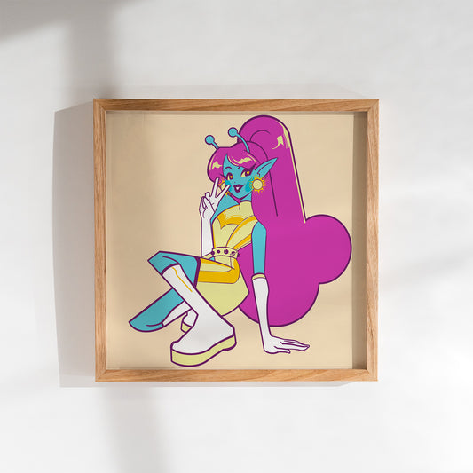 Cosmic Love: The Commander Medium Print