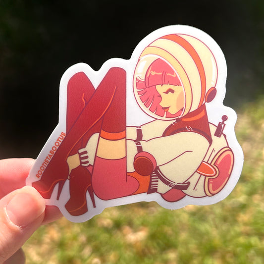Cosmic Love: Celeste Vinyl Sticker