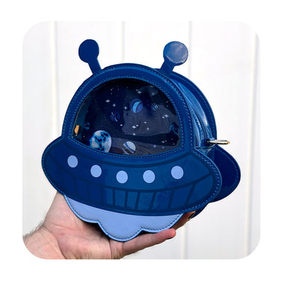 Cosmic Love UFO Ita Bag - Dark Blue