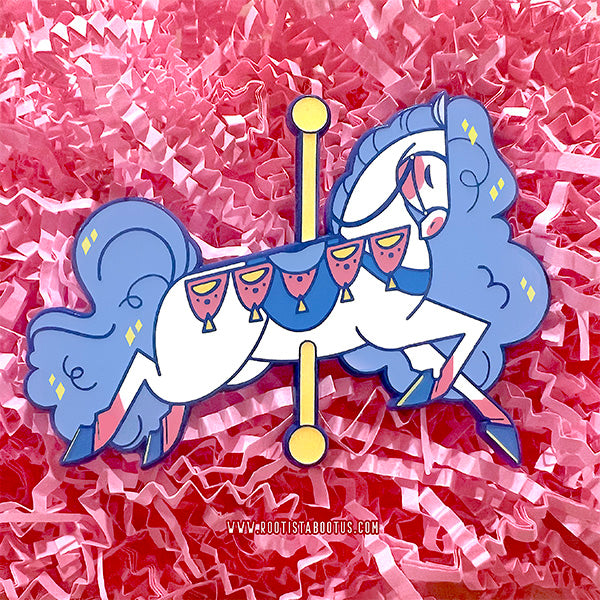 Colorful Carousel Enamel Pin Blind Box