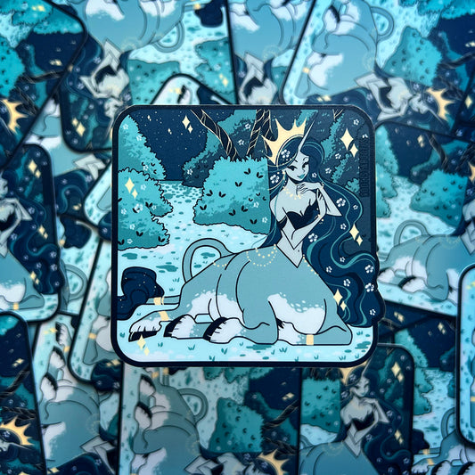 Green Centaur Vinyl Sticker