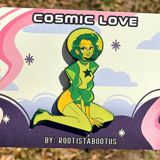 Cosmic Love: Cordelia Enamel Pin