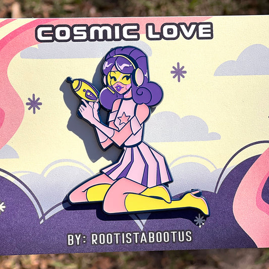 Cosmic Love: Pheobe Enamel Pin