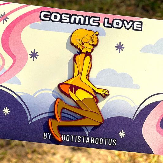 Cosmic Love: Mercury Enamel Pin