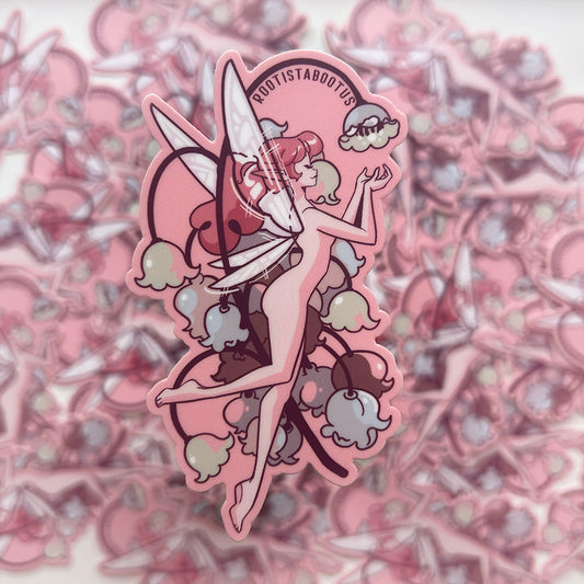 Honeycrisp: Fairy Vinyl Sticker