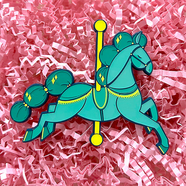 Colorful Carousel Enamel Pin Blind Box