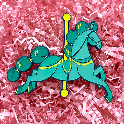 Colorful Carousel Enamel Pin Blind Box