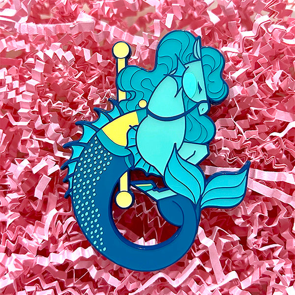 Colorful Carousel Enamel Pin Blind Box