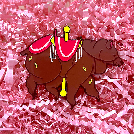 Colorful Carousel: Bear Enamel Pin