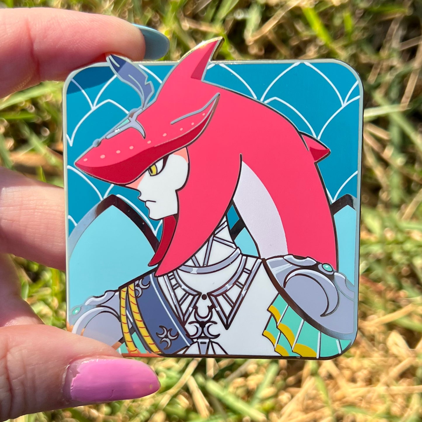 Sidon Enamel Pin