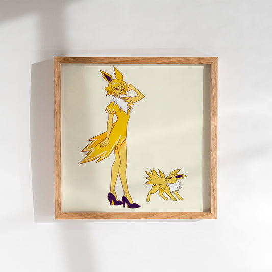 Poke'Babe: Jolteon and Jolt Medium Print