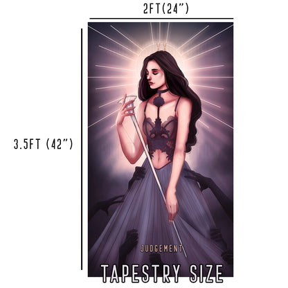 Judgement - Limited Final Stock Fabric Wall Tapestry (24" x 36")